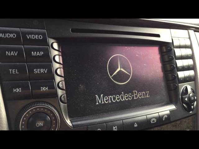 How to change Mercedes benz logo w211 comand