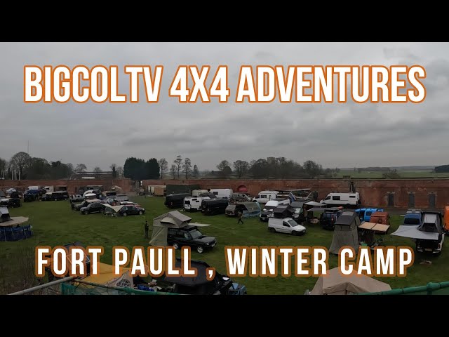 BIGCOLTV 4X4 ADVENTURES, Winter camp FORT PAULL, breakdowns, broken drone, cold weather, GOOD TIMES!