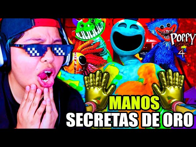 ENCONTRAMOS LAS MANOS SECRETAS de ORO del CAPÍTULO 4 de POPPY PLAYTIME 😱 | Desaparecen cosas | Patho