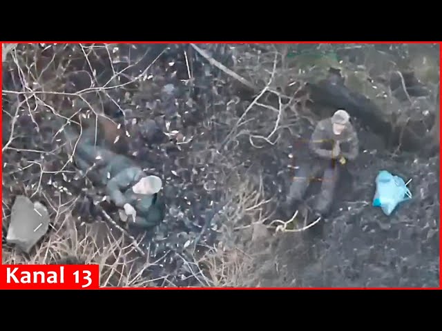 Ukrainian drone sent water, food to Russian who wanted to surrender, while Russians shot own soldier