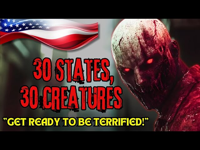 30 Legendary Creatures from Every U.S. State That Will Terrify You – You Should Know Them Now!