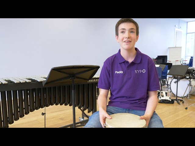 NYPO - Paddy introduces the tamborine  | Percussion