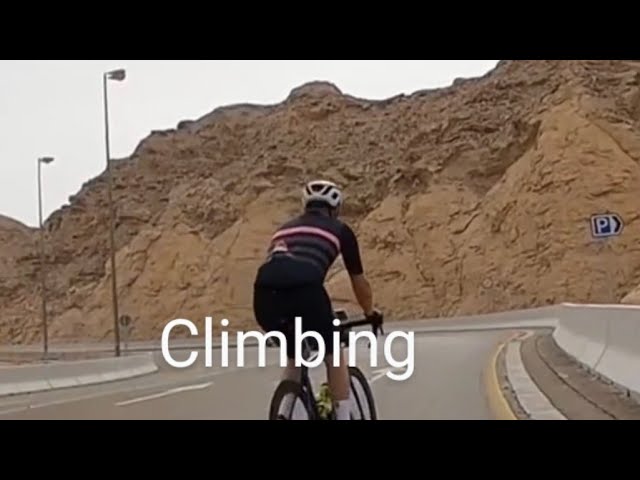 The Best Mountain to Climb Abu Dhabi #viral #viralvideo  ##roadbike #Climbing