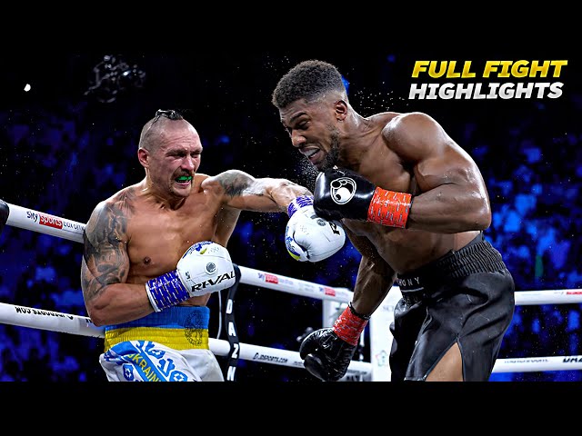 Anthony Joshua vs Oleksandr Usyk 2 FULL FIGHT HIGHLIGHTS | BOXING FIGHT HD