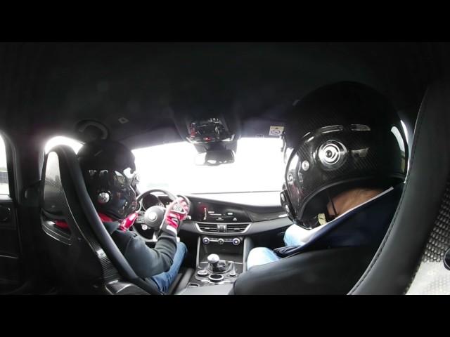 Giulia Quadrifoglio 360° Autodromo di Modena