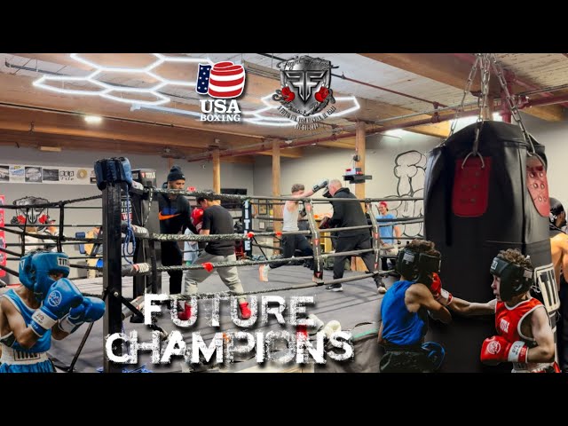 YOUNG AMATEUR BOXERS SHOWCASE ELITE SKILLS (FUTURE CHAMPIONS) !!!