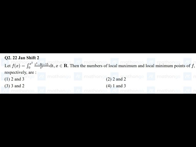 DEFINITE INTEGRATION 7, JEE 2025