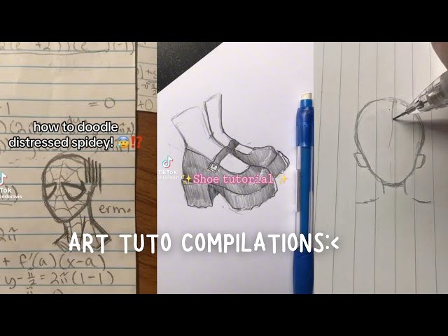 ART TUTORIALS COMPILATIONS (not mine)part 2✨️✨️