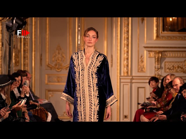 AMINA BENZEKRI BENRAHAL Oriental Fashion Show Spring 2025 Paris