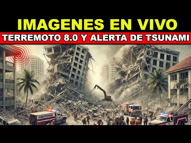 ALERTA MAXIMA: TERREMOTO DE 8.0 SACUDE EL CARIBE, ALERTA DE TSUNAMI EN MEXICO, PUERTO RICO Y REP.DOM