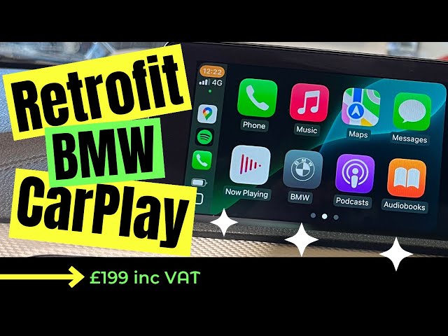 BMW CarPlay Retrofit Service Pro Navigation Unit NBT EVO ID5 & ID6 Reading, Berkshire