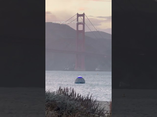 Greetings, earthlings? 🛸👽️ UFO-looking spotted in San Francisco Bay