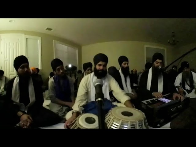 Modesto Rensabai Dec 2017 Bhai Harsimran Singh Ji LA 360 Video