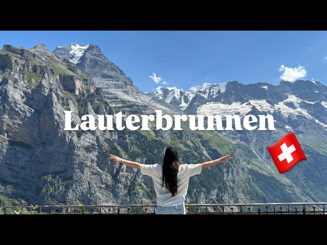 Lauterbrunnen - Suíça | Walking Tour | Swiss Travel 4K