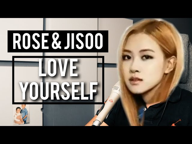 Vocal Coach reacts to BLACKPINK / Rose and Jisoo - Love yourself live [German]