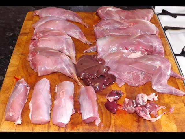 How To Prepare And Cook A Rabbit.(part 2),Worcestershire Fried Rabbit.