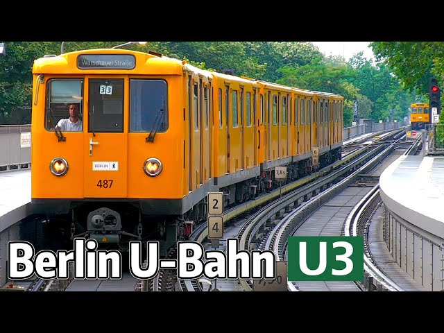 ⁴ᴷ⁶⁰ Exploring Berlin U-Bahn Line U3