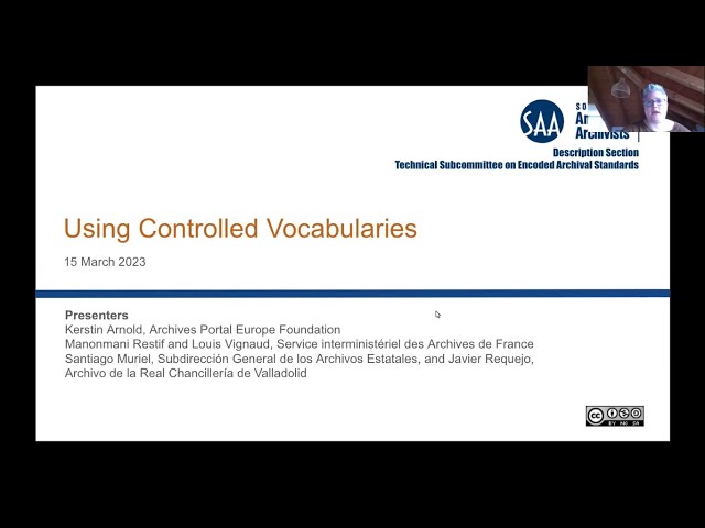 Using Controlled Vocabularies (2023-03-15)