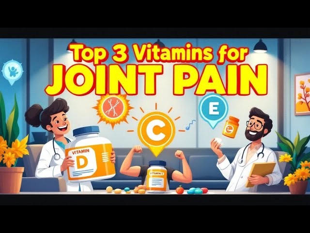 Top 3 Vitamins to Beat Joint Pain: Science Revealed!