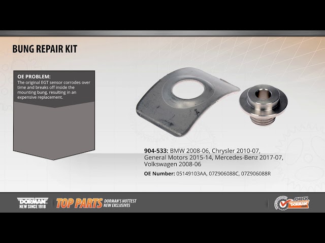 Highlighted Part: Exhaust Gas Temperature (EGT) Sensor Bung Repair Kit for Popular Models