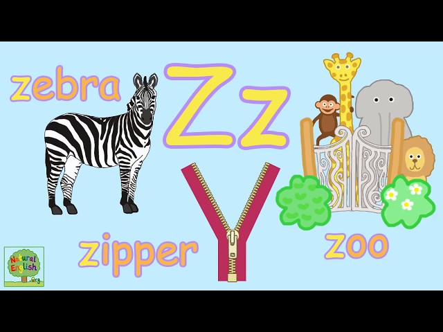 ALPHABET SONG ~ ABC SONG ~ Fun Phonics Song ~ ZEE version ~ Learn English