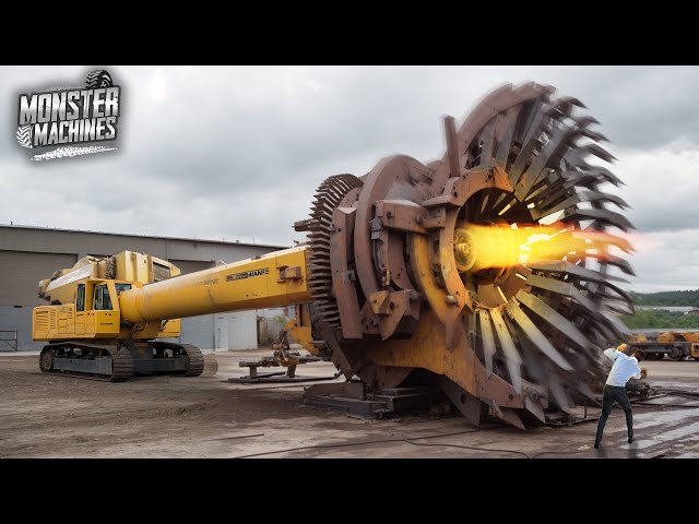 EXPERIENCE ULTIMATE SATISFACTION: Watch Jaw-Dropping Heavy Machines in Action!