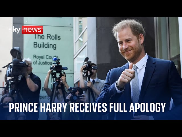 Prince Harry's 'monumental victory' against The Sun's publisher