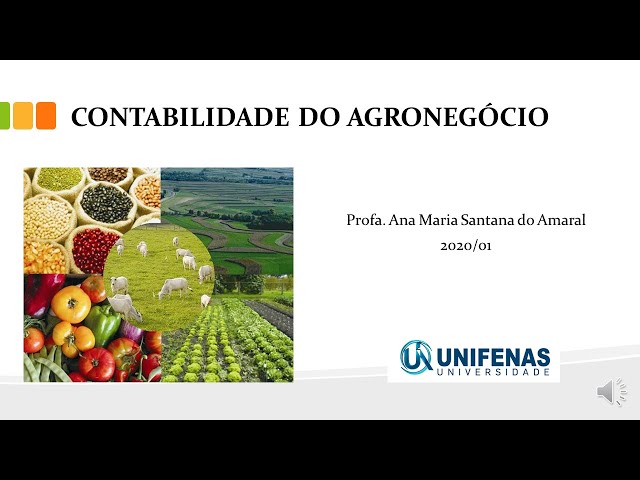 Contabilidade do Agronegócio - Aula - Ativo Biológico