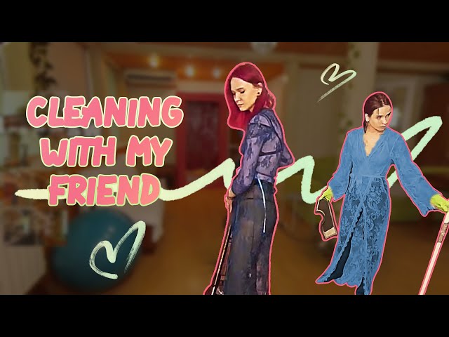 360° VR Daily Household Duties | Cleaning Together With My Friend