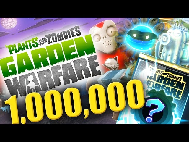 1 MILLION COINS PACK OPENING! Plants vs Zombies: Garden Warfare (HD) Rare Characters!