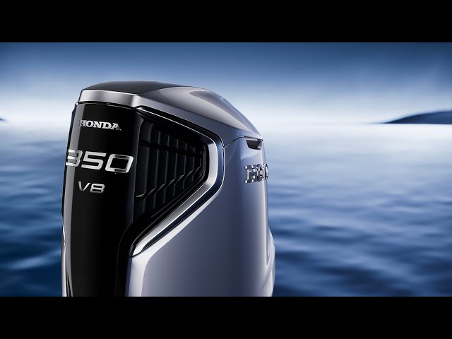 Introducing The New Honda BF350 V8 Outboard