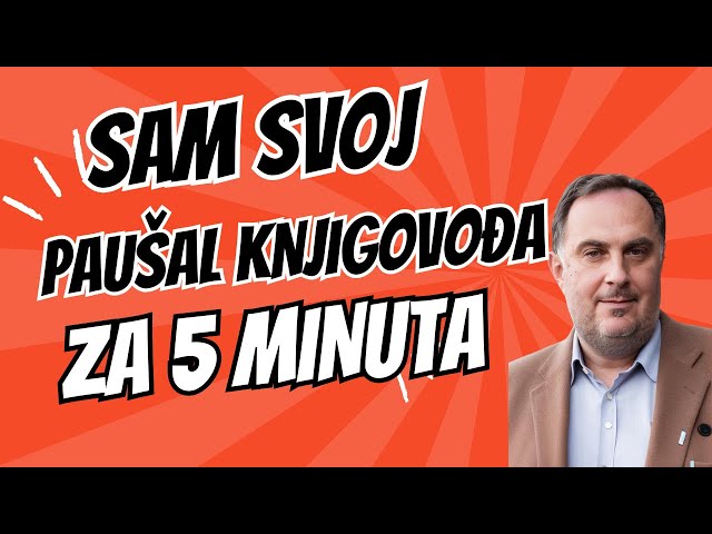 Postani sam svoj računovođa za paušal za 5 minuta! #pausal #pausalac #poslovnisoftver #preduzetnik