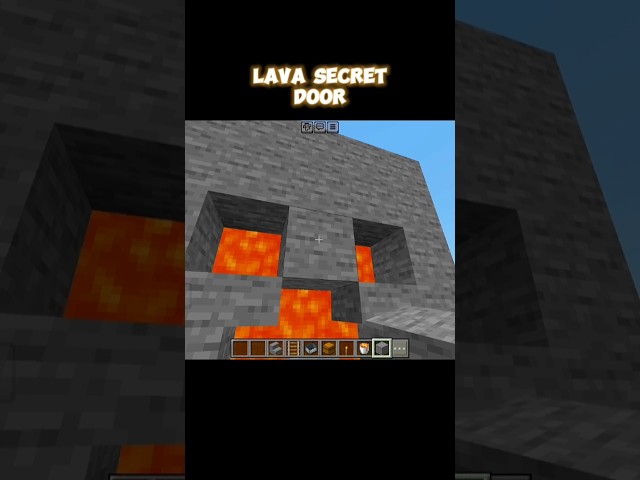 MINECRAFT BUT SECRET LAVA DOOR |•| MS27 |•| GD • YT |•| #minecraft #minecrafthumor #minecraftheads