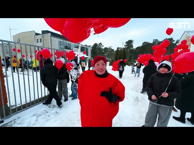 Sillamäe lasteaed Rukkilill kutsub űritusele “Eesti suurim süda Sillamäel”