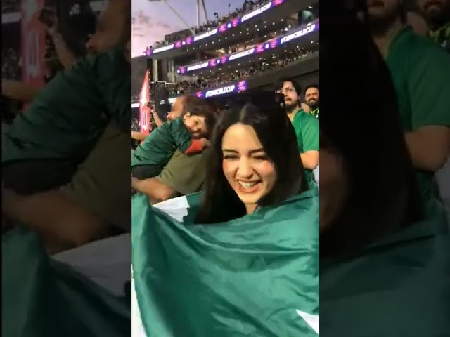 Pakistani Girls In Cricket Stadium