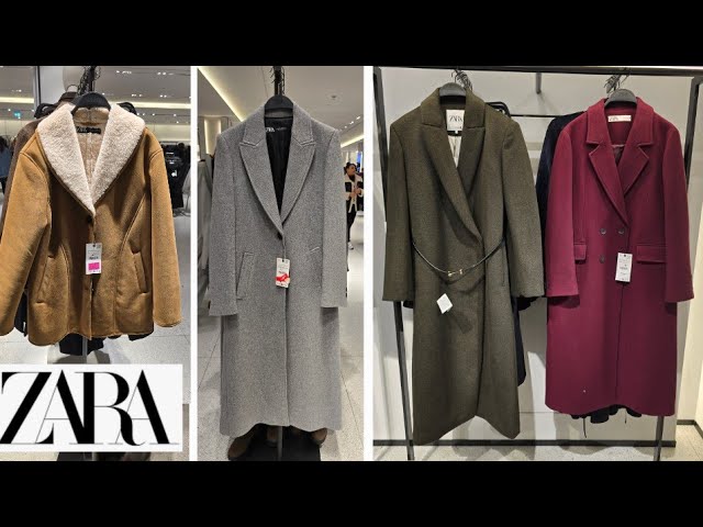 ZARA SALE WOMEN'S JACKETS & COATS NEW COLLECTION / DECEMBER 2024