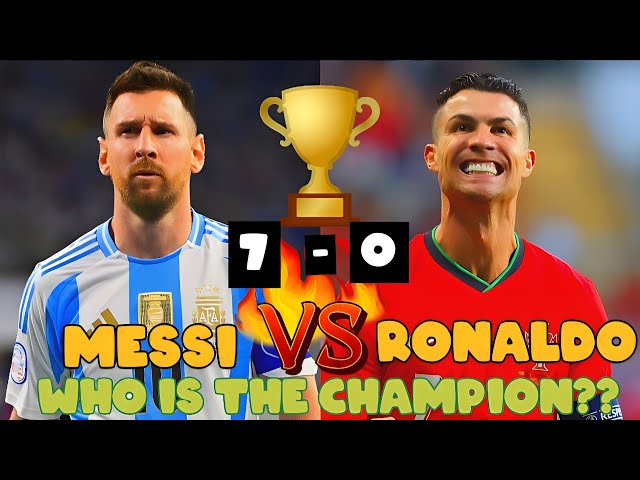 What Happens When Messi and Cristiano Ronaldo Face Off? | Messi Martinez vs Ronaldo