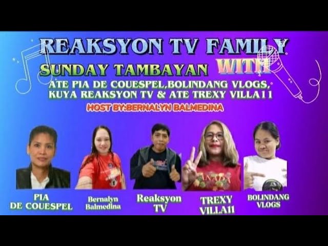 Sunday Fun Day With Reaksyon TV And Reaksyon TV Family 👪 ❤