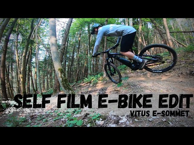 Self film edit, Trying to film myself on my Vitus E-Sommet