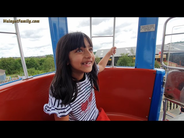 Toyland Ferris Wheel Birthday Fun at Gulliver's Rother Valley UK Theme Park 2022