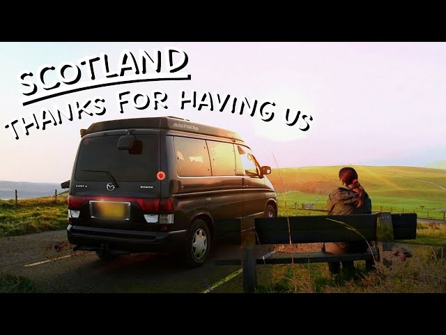 SWC300 Vanlife Road Trip: OUR LAST DAYS EXPLORING SOUTH WEST SCOTLAND