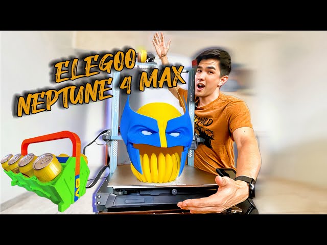 GIANT 3D PRINTER - Is It Worth $439? | Elegoo Neptune 4 Max Review