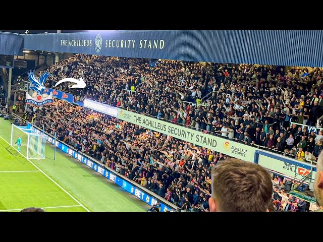 LOUD Crystal Palace Fans vs QPR Home Fans