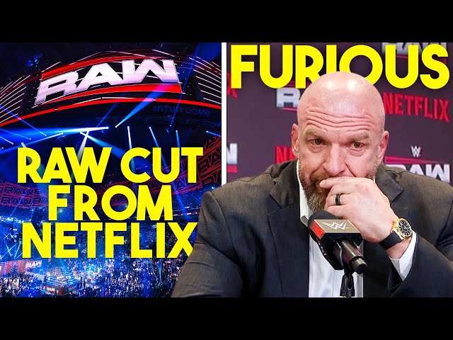 BREAKING: Backstage Chaos As Raw CUT From Netflix After Disastrous Ratings...HHH Furious...Reacts