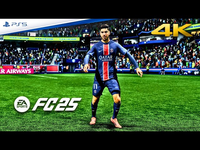 FC 25 - PSG vs AS Monaco | Ligue 1 | PS5 [4K]