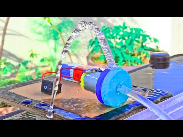 How to Make a Water Pump at Home | Amazing Ideas