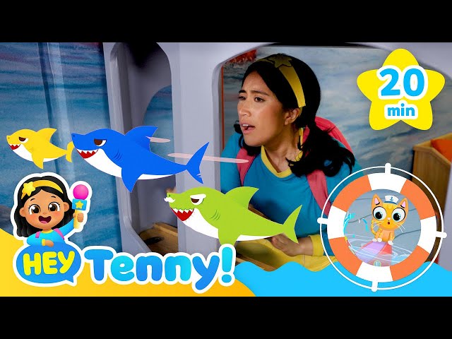 Tenny's Adventure Under Water🌊 | Water Park | Nursery Rhymes | Hey Tenny!