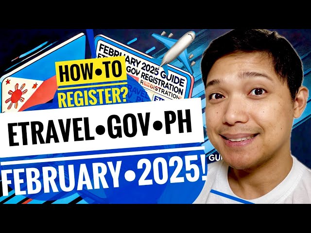 🇯🇵🇵🇭 FEBRUARY 2025 LATEST STEP BY STEP GUIDE eTRAVEL GOV PH REGISTRATION TRAVEL