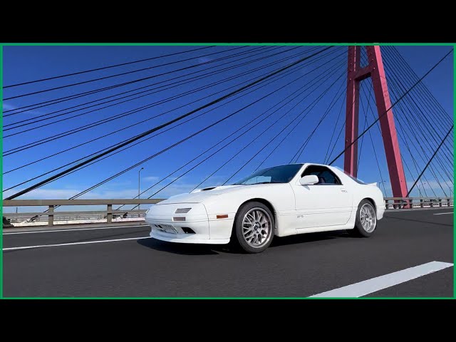 We drove a (rental) RX7 FC3S to Osaka | Kaeruzoku Ep.51