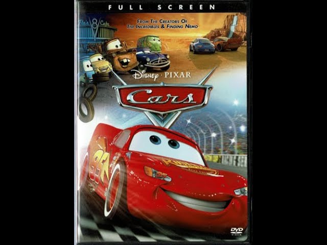 Opening to Cars (2006 DVD)